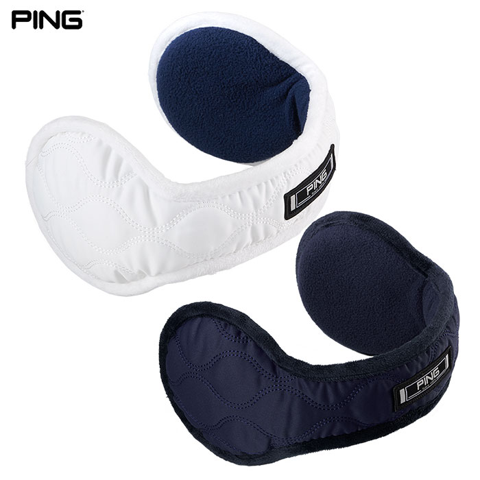 ピン AC-F2407 キルティングイヤーマフ ゴルフウェア 防寒 あったか PING 2024秋冬モデル 日本正規品