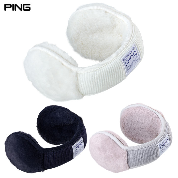 ピン AC-L2401 フラフィーイヤーマフ ゴルフウェア 防寒 あったか PING 2024秋冬モデル 日本正規品