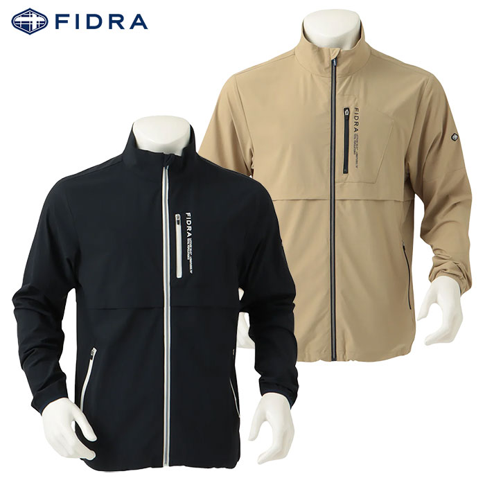 フィドラ 裏メッシュブルゾン FD5STY01 メンズ ゴルフウェア FIDRA 2024秋冬モデル 日本正規品