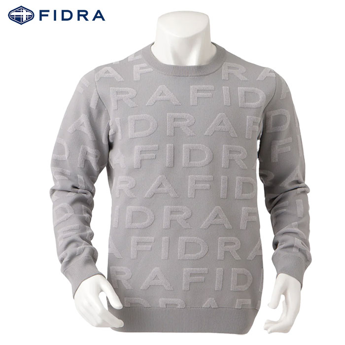 フィドラ JQロゴニット FD5STJ08 メンズ ゴルフウェア FIDRA 2024秋冬モデル 日本正規品