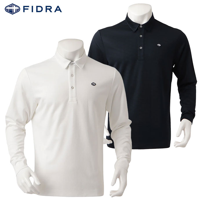 フィドラ ロゴジャガードポロシャツ FD5STG25 メンズ ゴルフウェア FIDRA 2024秋冬モデル 日本正規品