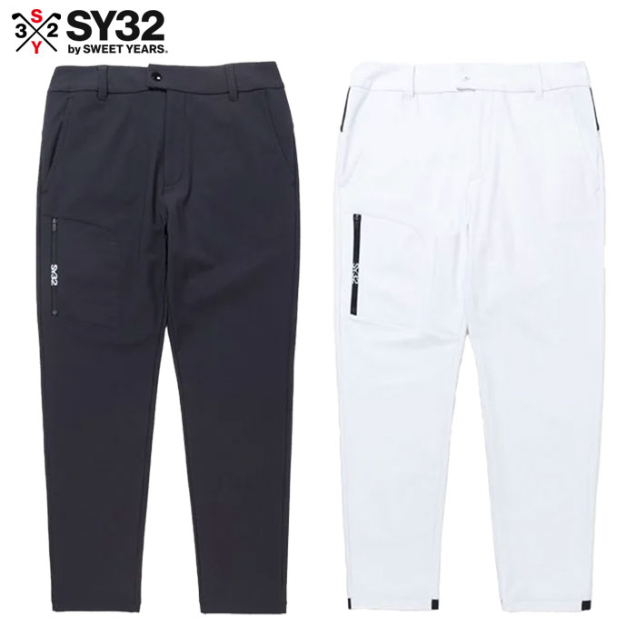SY32 GOLF SYG-24A049 ゴルフウェア STORM FLEECE SIDE PK PANTS メンズ パンツ 日本正規品 2024秋冬モデル 日本正規品