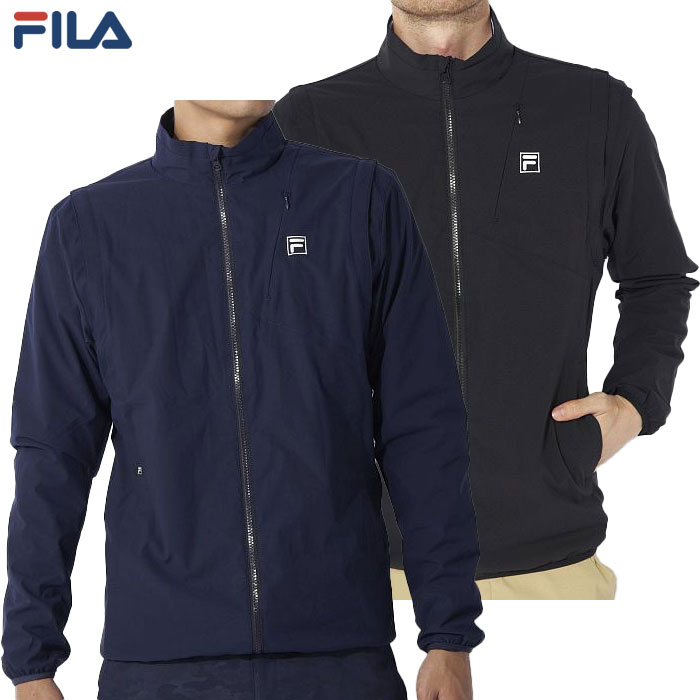 フィラ 袖脱着ストレッチブルゾン メンズ 784211 ゴルフウェア 2024秋冬モデル FILA GOLF 日本正規品