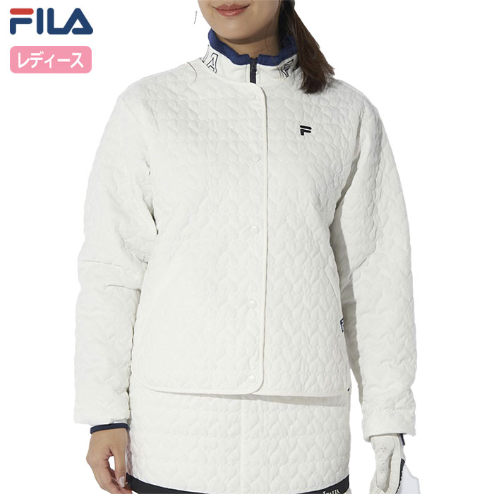 フィラ 中綿カーディガン レディース 794261 ゴルフウェア 2024秋冬モデル FILA GOLF 日本正規品