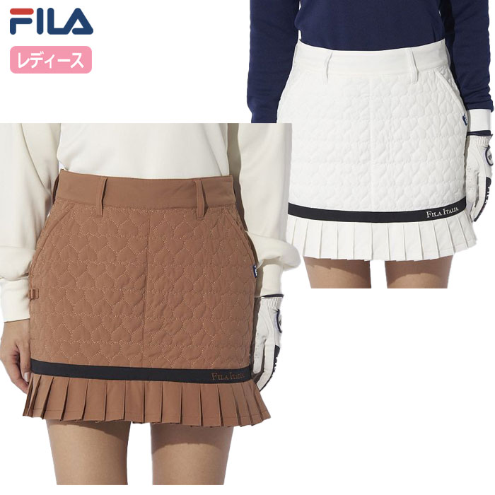フィラ 中綿スカート レディース 794364 ゴルフウェア 2024秋冬モデル FILA GOLF 日本正規品