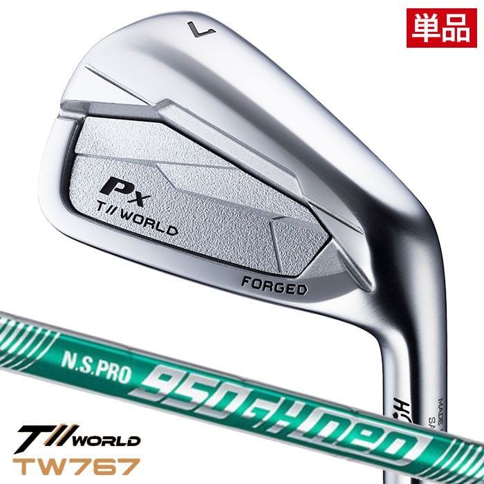 本間ゴルフ T//WORLD TW Px アイアン 単品(#5,AW) メンズ 右用 N.S.PRO 950neo スチールシャフト HONMA 2024年モデル 日本正規品