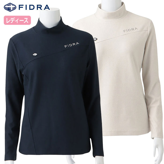 フィドラ 両面起毛ハイネック FD5SUG10 レディース ゴルフウェア FIDRA 2024秋冬モデル 日本正規品