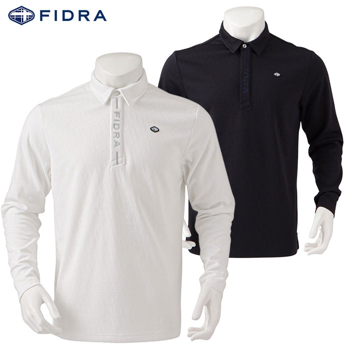 フィドラ 裏起毛ポロシャツ FD5STG26 メンズ ゴルフウェア FIDRA 2024秋冬モデル 日本正規品