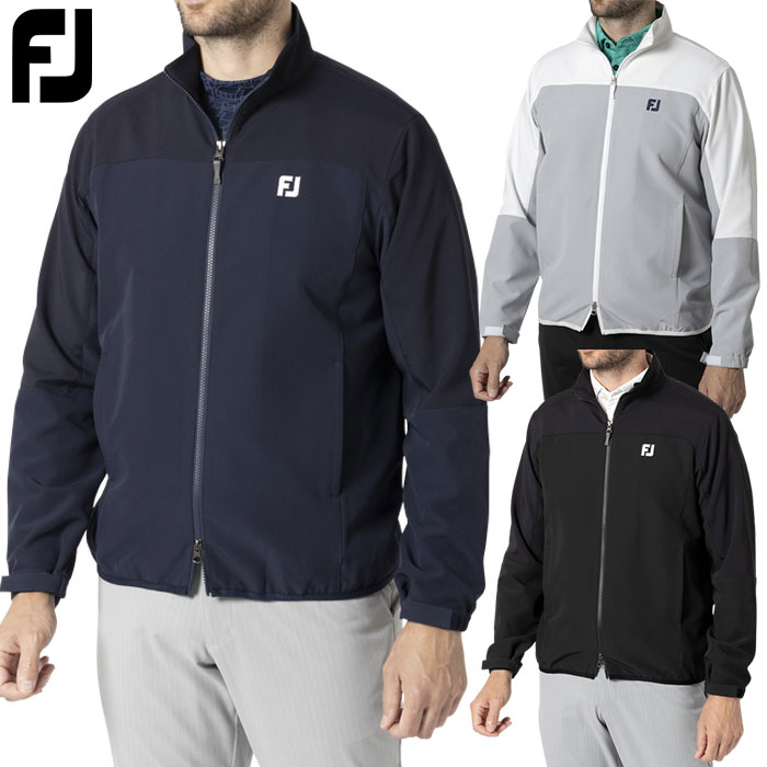 フットジョイ MEN'S TWINSOF 撥水 長袖フルジップウィンドジャケット FJ-F24-O11 ゴルフウェア メンズ FOOTJOY 2024秋冬モデル 日本正規品