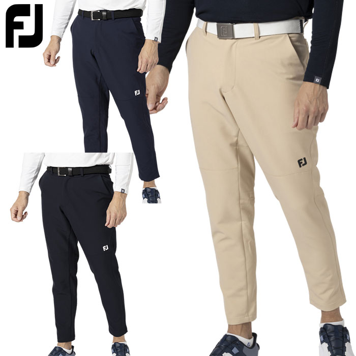 フットジョイ MEN'S TWINSOF 4WAY撥水ストレッチ アクティブアンクルパンツ FJ-F24-P03 ゴルフウェア メンズ FOOTJOY 2024秋冬モデル 日本正規品