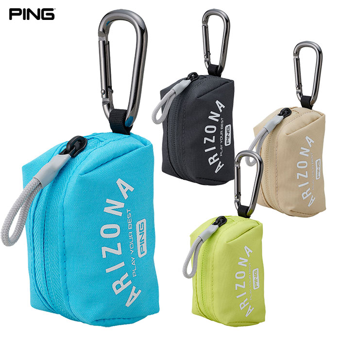 ピン PING GB-U2506 アリゾナカジュアル ボールケース ゴルフ ボール2個収納可 2025年モデル 日本正規品