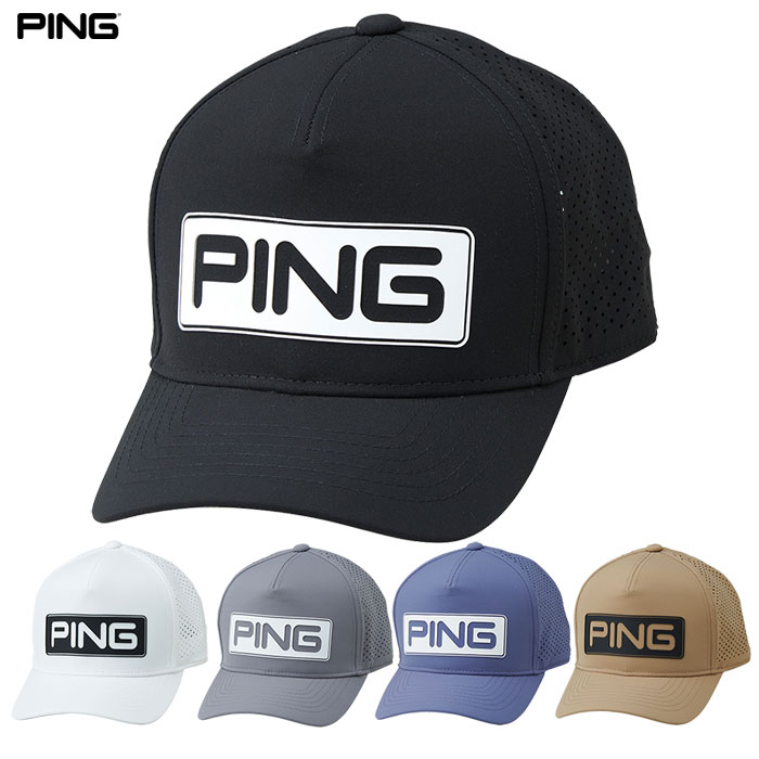 ピン PING HW-T2501 ツアーキャップ メンズ ゴルフキャップ 帽子 ヘッドウェア 2025春夏モデル 日本正規品