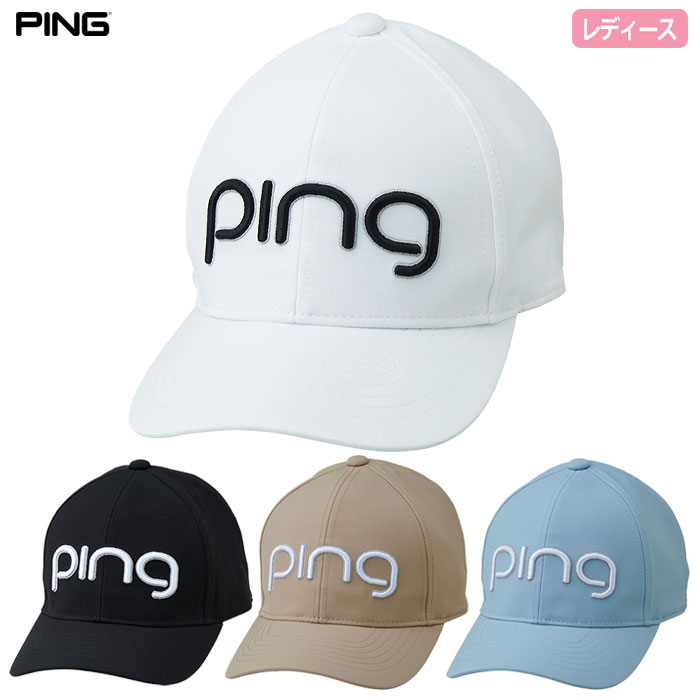 ピン PING HW-L2501 ツアーキャップ レディース ゴルフキャップ 帽子 ヘッドウェア 2025春夏モデル 日本正規品