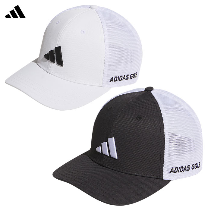 アディダス サイドロゴ メッシュキャップ KTK08 メンズ レディース ゴルフキャップ 帽子 2025春夏モデル adidas 日本正規品