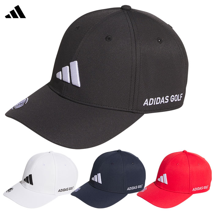 アディダス サイドロゴ キャップ KUH26 メンズ レディース ゴルフキャップ 帽子 2025春夏モデル adidas 日本正規品