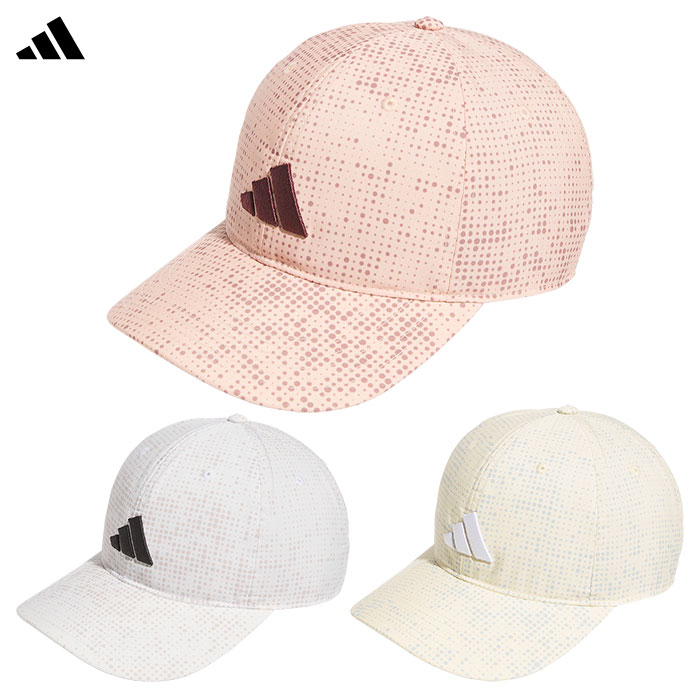 アディダス パフォーマンス プリントキャップ KRQ56 メンズ ゴルフキャップ 帽子 2025春夏モデル adidas 日本正規品