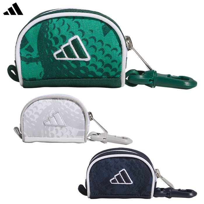 アディダス ゴルフボールグラフィック ボールケース U4162 ボールバッグ 2個用 2025年モデル adidas 日本正規品