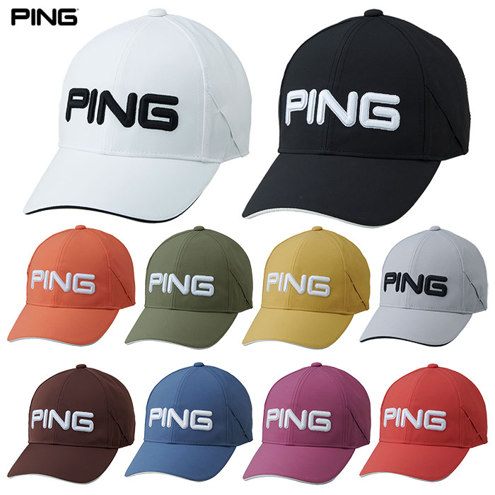 PING ピン HW-U2501 カラーコードキャップ メンズ ゴルフキャップ 帽子 ゴルフ 2025春夏モデル 日本正規品