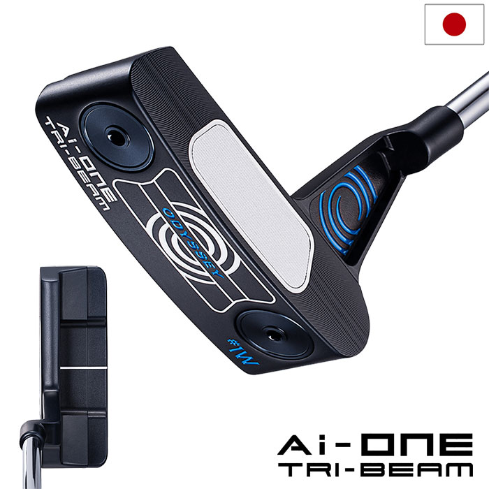 オデッセイ Ai-ONE TRI-BEAM #1W パター メンズ 右用 STROKE LAB 90 スチールシャフト 2025年モデル 日本正規品