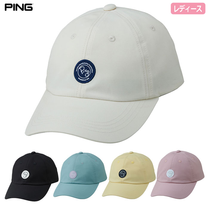 PING ピン HW-L2506 カジュアルキャップ レディース ゴルフキャップ 帽子 ゴルフ 2025春夏モデル 日本正規品