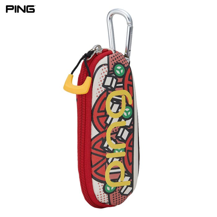 PING ピン GB-L2507 ソノランホットドッグボールケース ゴルフ ボール3個収納可 2025年モデル 日本正規品