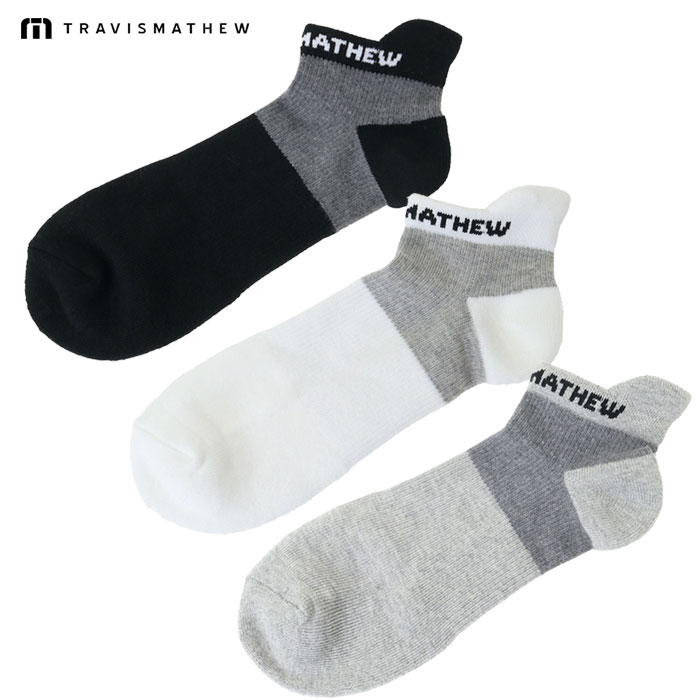 トラヴィスマシュー アンクルソックス 7AL090 メンズ ゴルフウェア 靴下 TravisMathew 2025春夏モデル 日本正規品