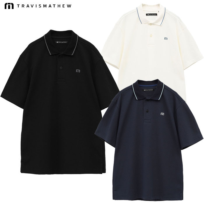 トラヴィスマシュー ワッフル 半袖ポロ 7AL012 メンズ ゴルフウェア トップス TravisMathew 2025春夏モデル 日本正規品