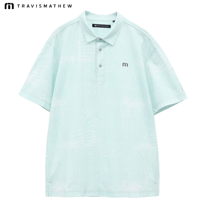 トラヴィスマシュー リーフプリント 半袖ポロ 7AL009 メンズ ゴルフウェア トップス TravisMathew 2025春夏モデル 日本正規品