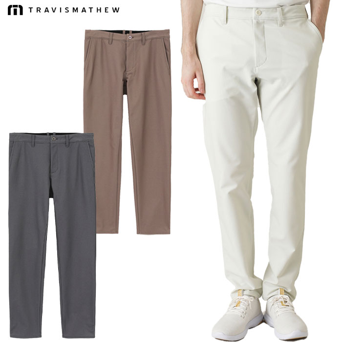 トラヴィスマシュー ツイルストレッチ テーパードパンツ 7AL018 メンズ ゴルフウェア ボトムス TravisMathew 2025春夏モデル 日本正規品