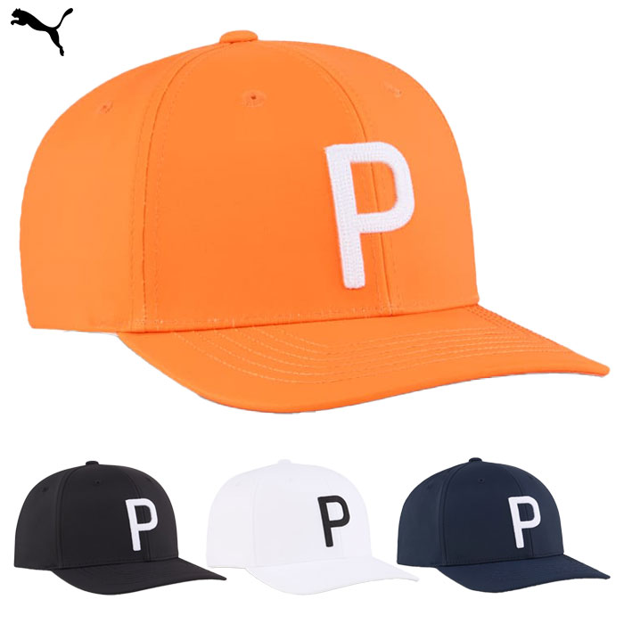 PUMA プーマ メンズ ゴルフ ヘリテージ P キャップ 026133 ゴルフキャップ 帽子 2025春夏モデル 日本正規品