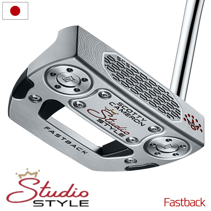 スコッティキャメロン 2025 Studio Style Fastback パター メンズ 右用 スタジオスタイル 2025年モデル Scotty Cameron 日本正規品