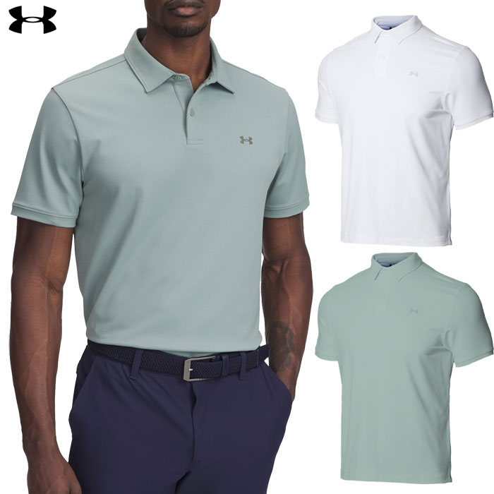 アンダーアーマー UAドライブ スポーツ ピケ ポロ 6000396 メンズ ゴルフウェア ゴルフ UNDER ARMOUR 2025春夏モデル 日本正規品