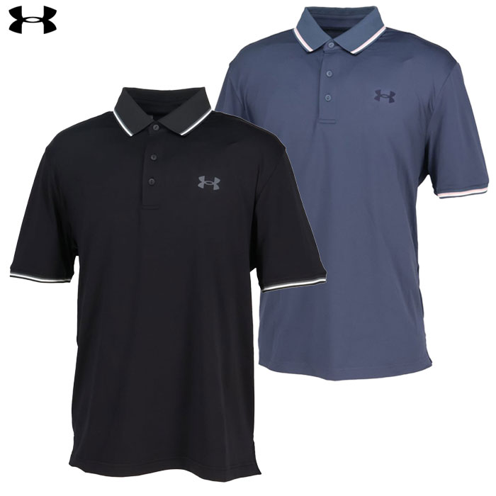 アンダーアーマー UA プレーオフ 3.0 リブ ポロ 1388156 メンズ ゴルフウェア ゴルフ UNDER ARMOUR 2025春夏モデル 日本正規品