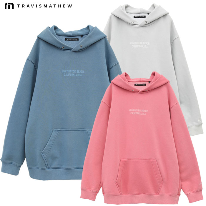 トラヴィスマシュー 製品染め スウェット フーディー 7AL004 メンズ ゴルフウェア トップス TravisMathew 2025春夏モデル 日本正規品