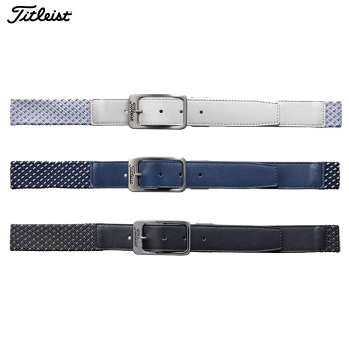 タイトリスト ストレッチメッシュベルト TAABT251 メンズ ゴルフウェア ゴルフ Titleist 2025春夏モデル 日本正規品