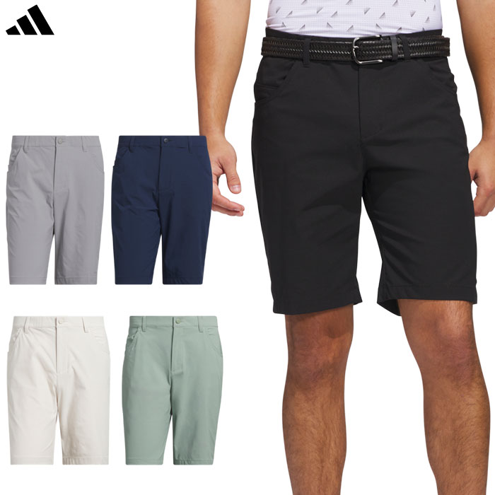 アディダス 撥水 ファイブポケット ショートパンツ KQW66 メンズ ゴルフウェア ゴルフ 2025春夏モデル adidas 日本正規品