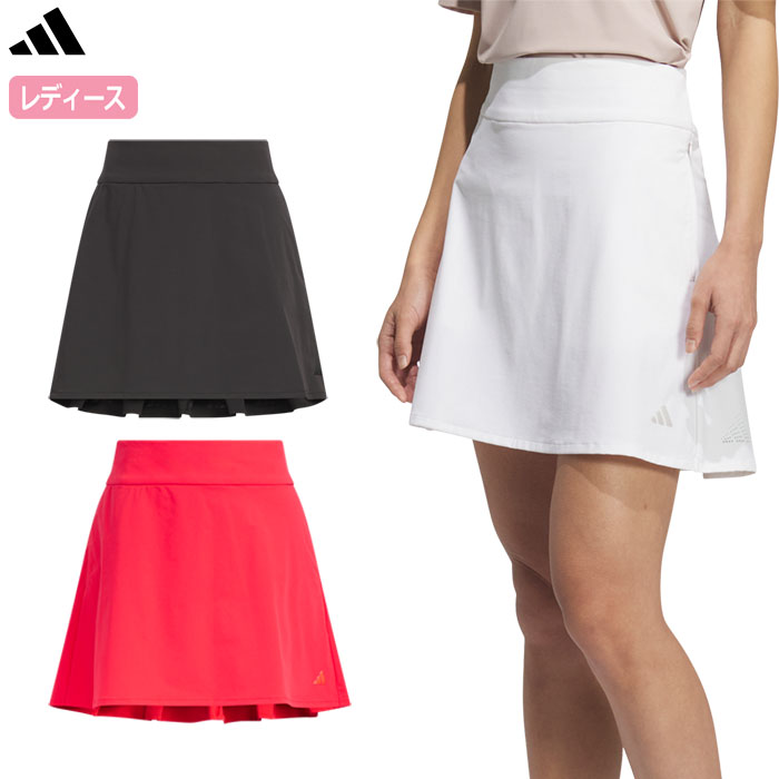 アディダス アディゼロ 撥水 バックプリーツ スカート KUK60 レディース ゴルフウェア ゴルフ 2025春夏モデル adidas 日本正規品