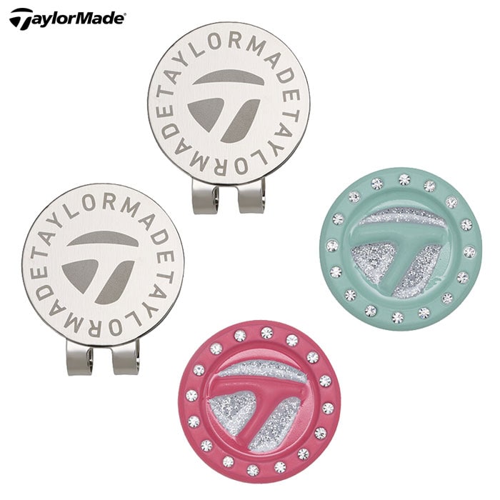 テーラーメイド ラインストーン キャップボールマーカー TJ160 ラウンド用品 TaylorMade ゴルフ 2025年モデル 日本正規品