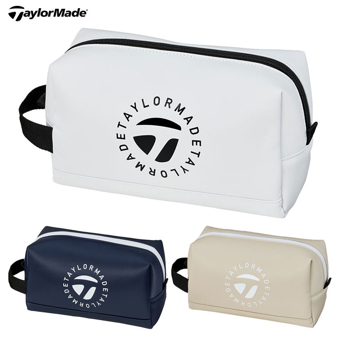 テーラーメイド サークルロゴ ポーチ UN752 TaylorMade ゴルフ 2025年モデル 日本正規品