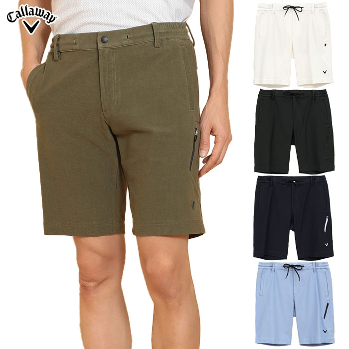 キャロウェイ 裏クール８WAYストレッチニットツイルショートパンツ C25127101 メンズ ゴルフウェア Callaway 2025春夏モデル 日本正規品