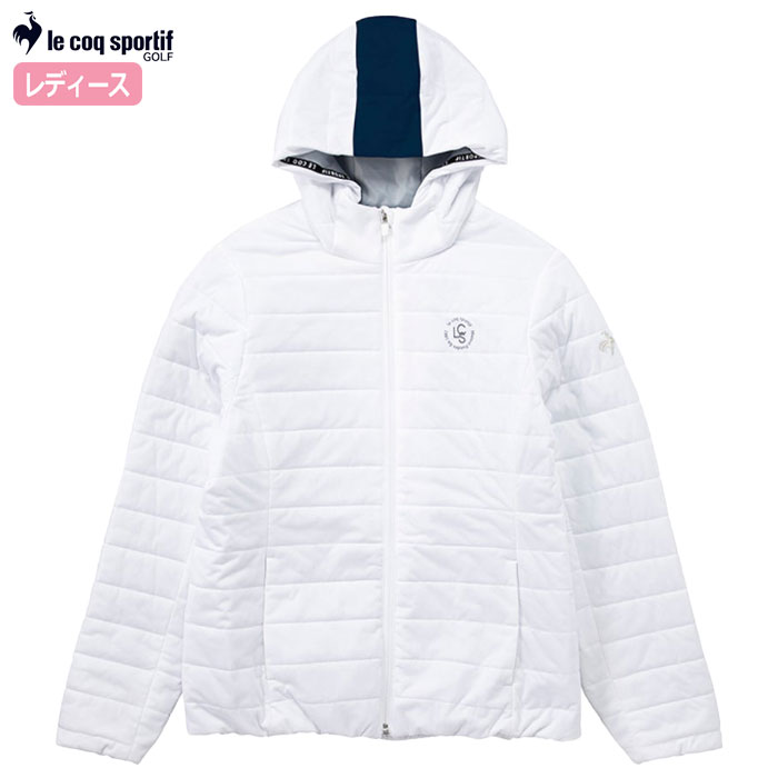 ルコックスポルティフ 中わたストレッチスウィングブルゾン LG4FWB50L レディース ゴルフウェア トップス le coq sportif golf 2024秋冬モデル 日本正規品