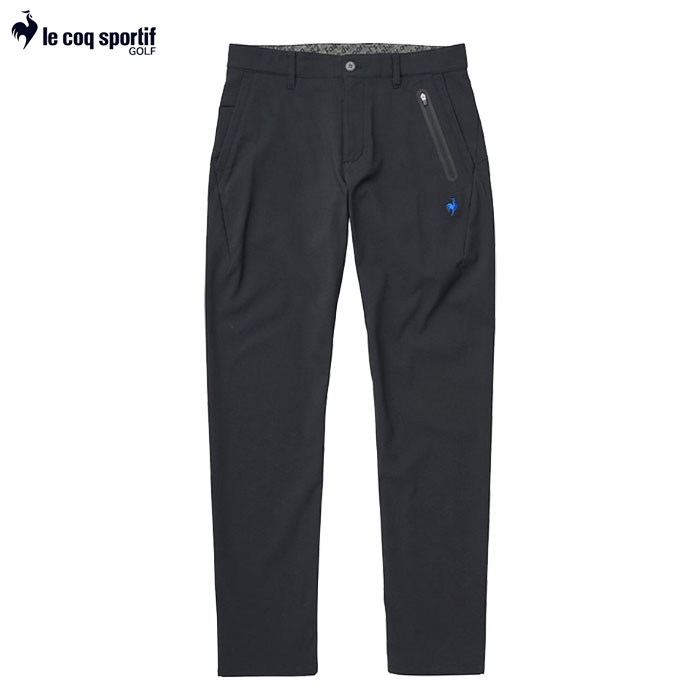 ルコックスポルティフ 裏起毛ツイルロングパンツ LG4FLP03M メンズ ゴルフウェア le coq sportif golf 2024秋冬モデル 日本正規品