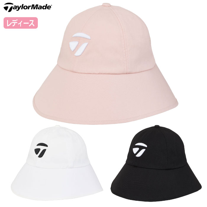 テーラーメイド ウィメンズ W ロングブリム バケットハット UN581 レディース 帽子 ゴルフキャップ ゴルフ TaylorMade 日本正規品 2025春夏モデル