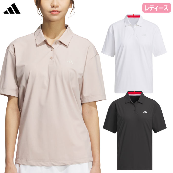 アディダス アディゼロ バックプリント 半袖シャツ KUK66 レディース ゴルフウェア ゴルフ 2025春夏モデル adidas 日本正規品