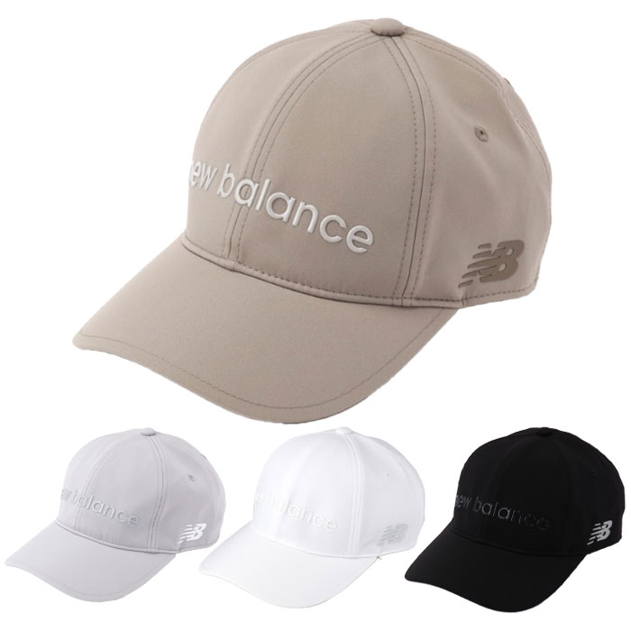 ニューバランス ロゴ 6パネルキャップ 0125987001 メンズ ゴルフキャップ 帽子 new balance 2025春夏モデル 日本正規品
