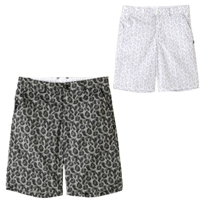 ニューバランス ピクセルレオパード柄 ハーフパンツ 012-5132004 メンズ ゴルフウェア newbalance 2025春夏モデル 日本正規品