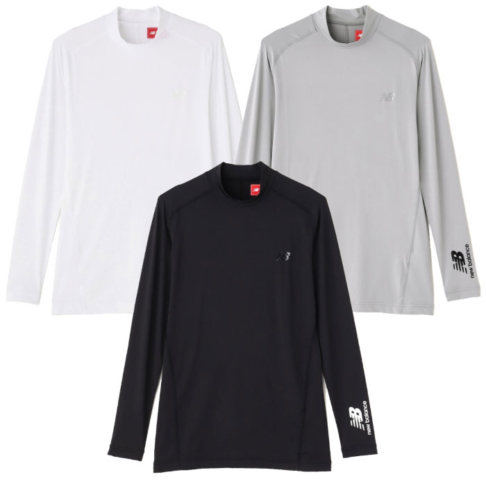 ニューバランス 接触冷感 UV モックネック インナー プルオーバー 012-5967001 メンズ ゴルフウェア newbalance 2025春夏モデル 日本正規品