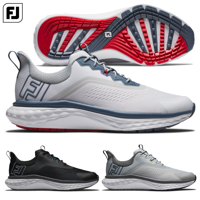 フットジョイ ゴルフシューズ MEN'S FJ クオンタム LACED スパイクレス メンズ 靴 FOOTJOY 2025年モデル 日本正規品