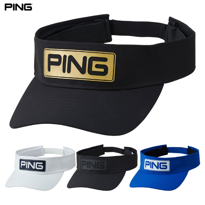 PING ピン HW-T2502 ツアーバイザー メンズ 帽子 ゴルフキャップ 2025秋冬モデル 日本正規品