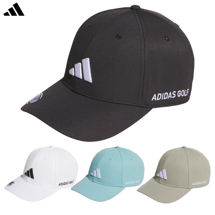 アディダス サイドロゴ キャップ KUH26 メンズ ゴルフキャップ 帽子 2025秋冬モデル adidas 日本正規品